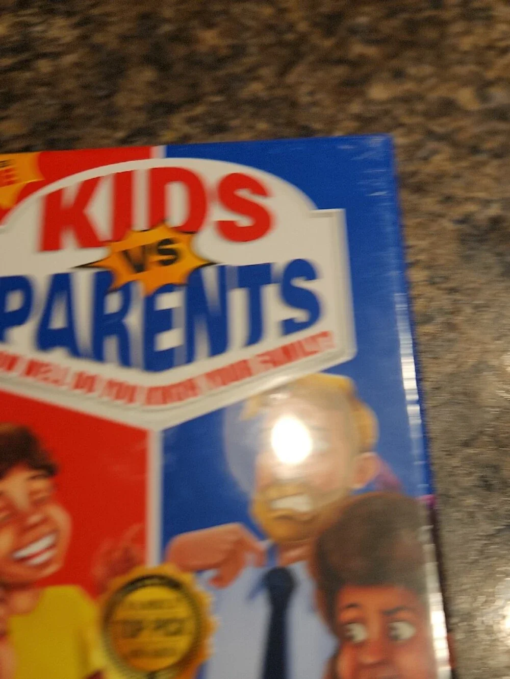 Kids vs Parents Family Game - Blue & Red